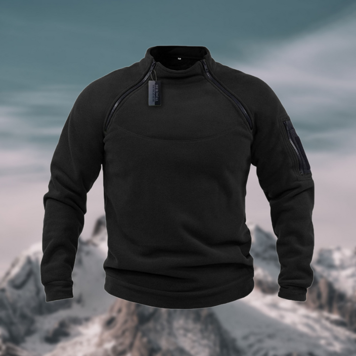Leonard | Stand-Krave Quarter-Zip Pullover