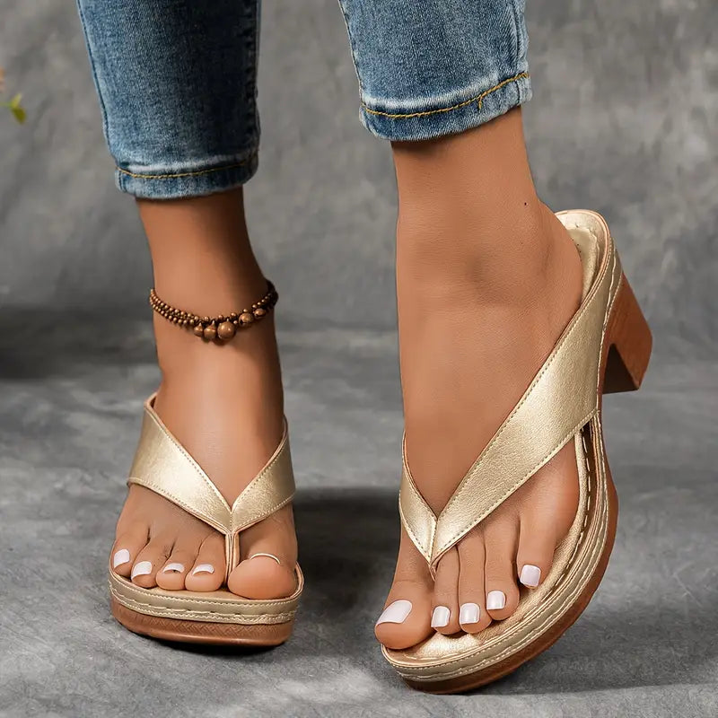 Giselle | Komfortable Premium Hælsandaler