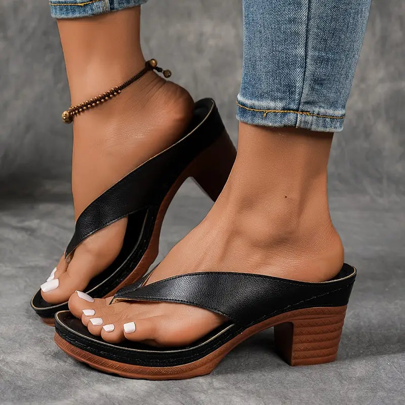 Giselle | Komfortable Premium Hælsandaler