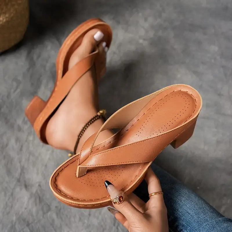 Giselle | Komfortable Premium Hælsandaler