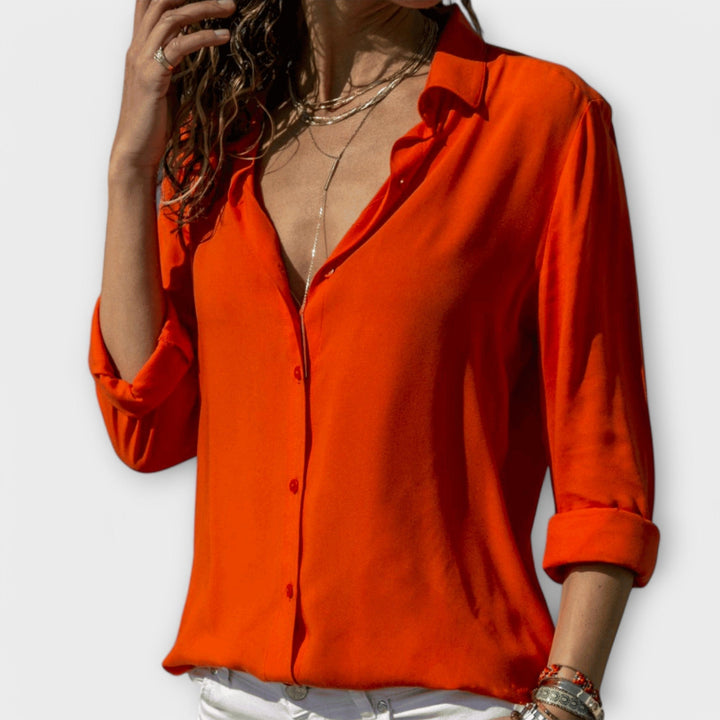 Isla | Raffineret Button-Up Bluse