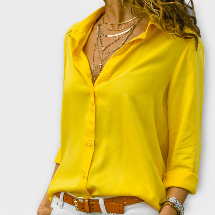 Isla | Raffineret Button-Up Bluse