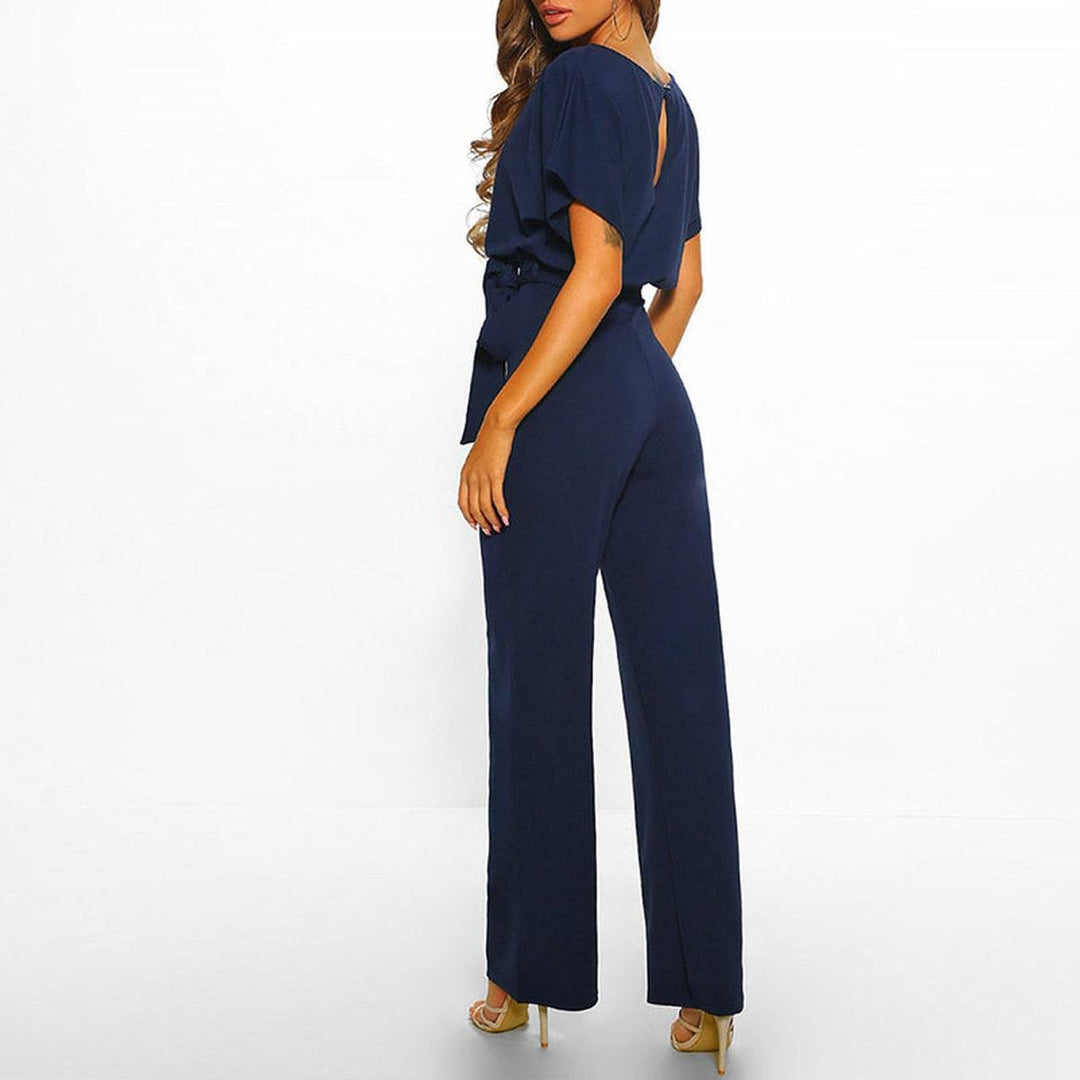Yolanda | Afslappet Bælte Jumpsuit