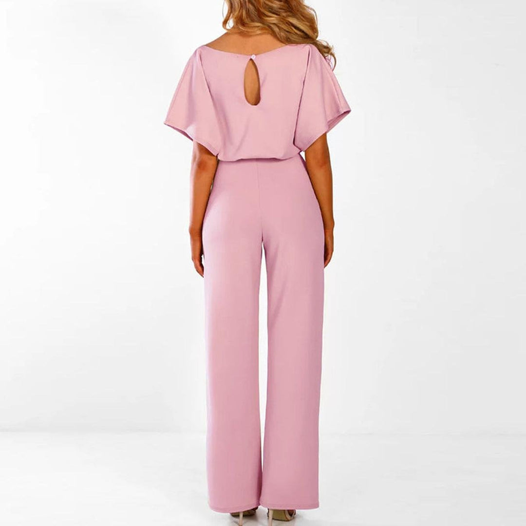 Yolanda | Afslappet Bælte Jumpsuit