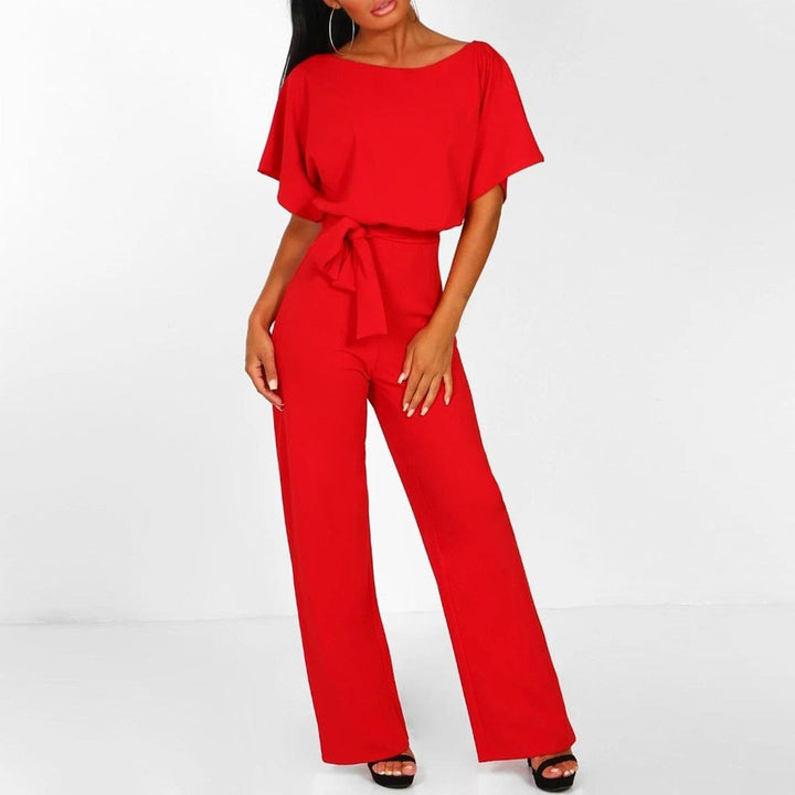 Yolanda | Afslappet Bælte Jumpsuit