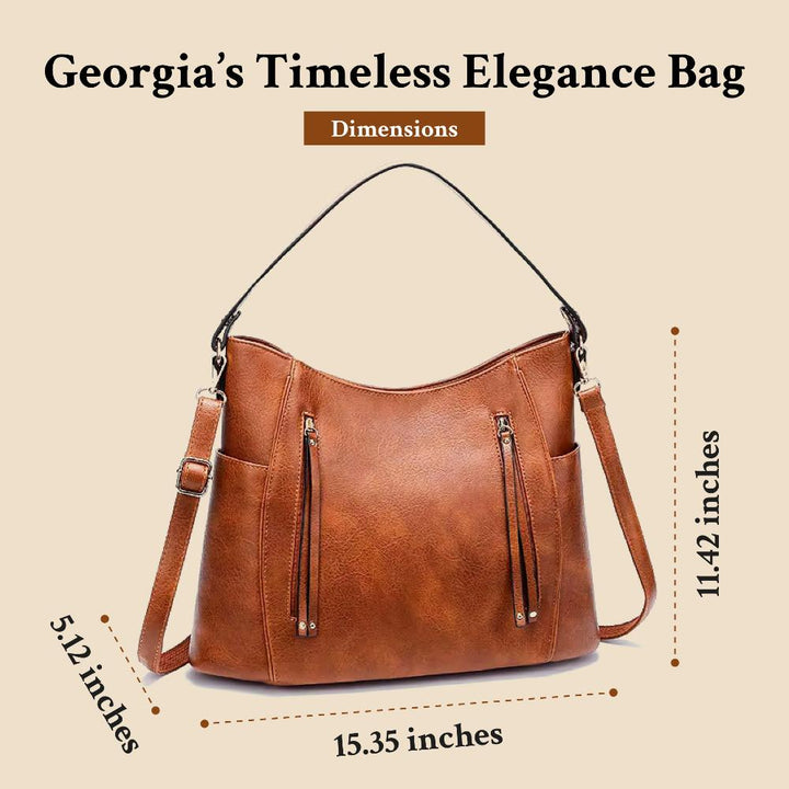 Georgia | Vintage Skuldertaske