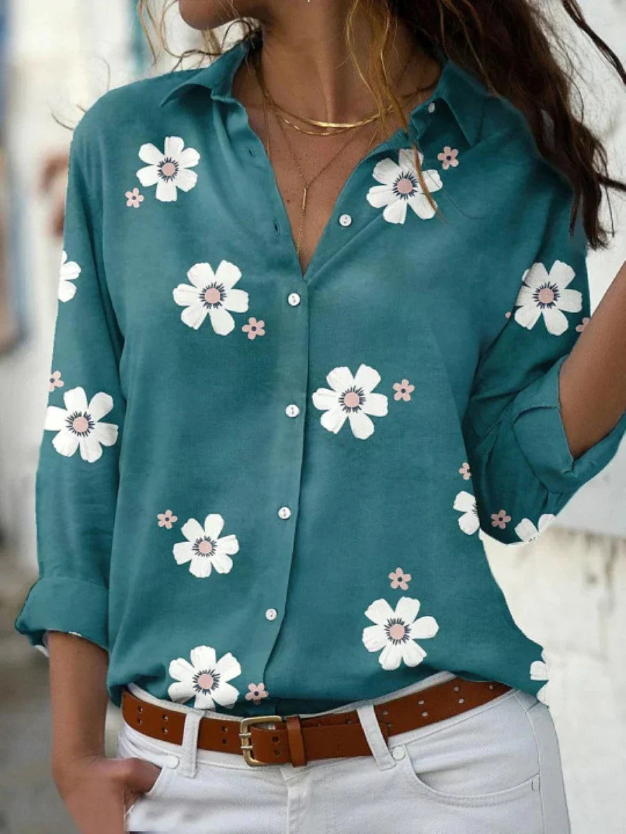 Annabel | Blomstret Bluse