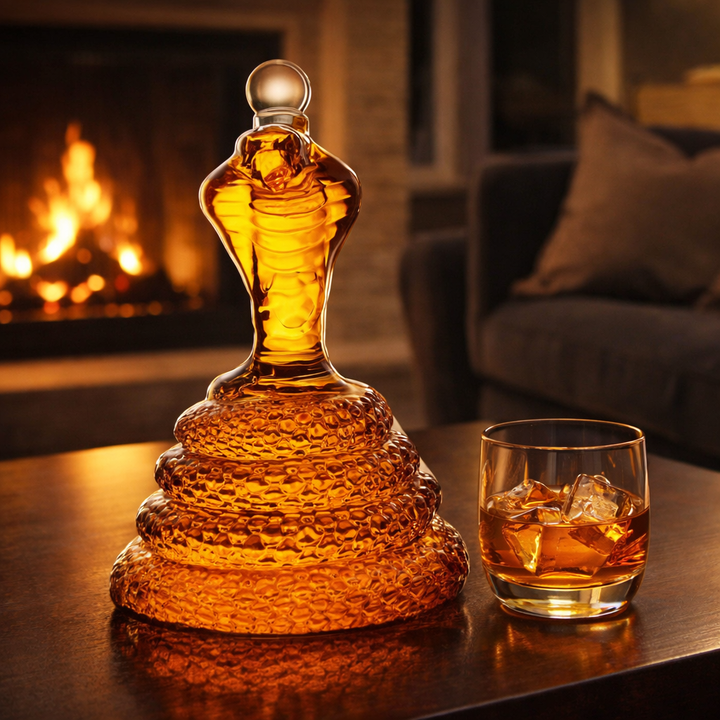 Rodney | Whisky Flaske Cobra Design