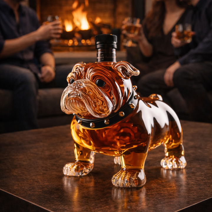 Frank | Whisky Flaske Bulldog Design