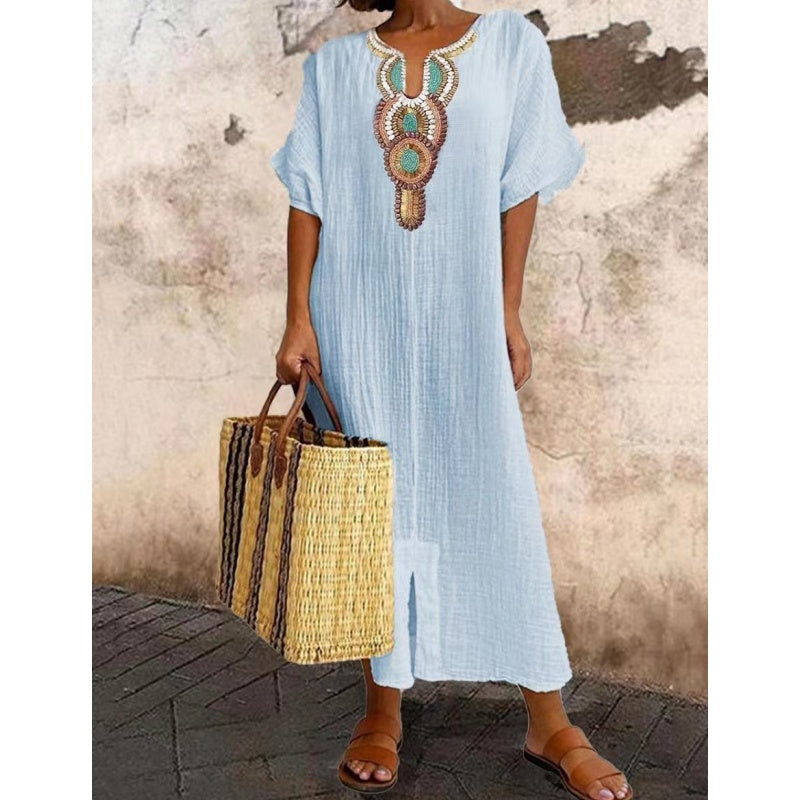Marnie | Afslappet Bohemian Maxi Kjole