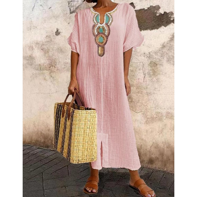 Marnie | Afslappet Bohemian Maxi Kjole