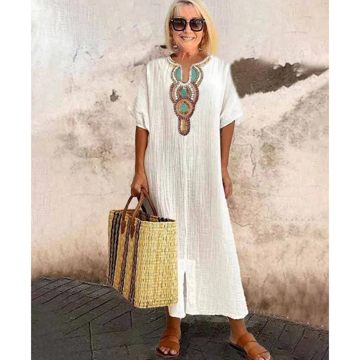 Marnie | Afslappet Bohemian Maxi Kjole