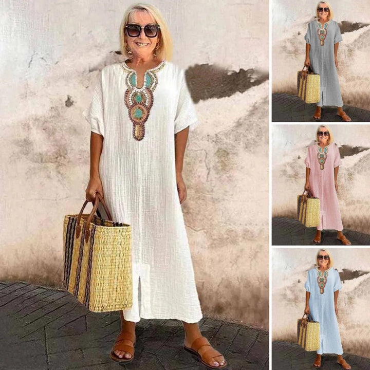 Marnie | Afslappet Bohemian Maxi Kjole