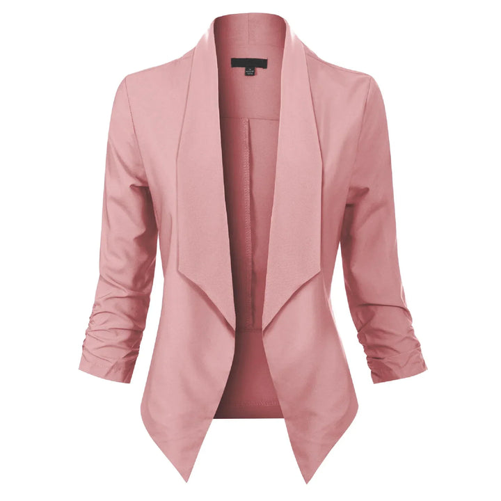 Penelope | Åben-Front Draperet Blazer