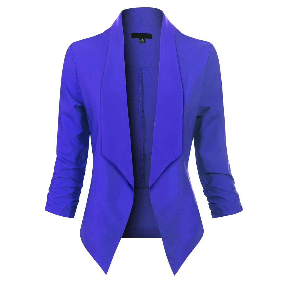 Penelope | Åben-Front Draperet Blazer