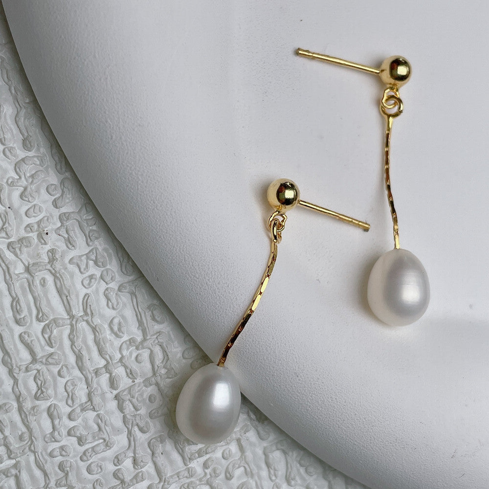 Colleen | Casual Drop Perle Øreringe