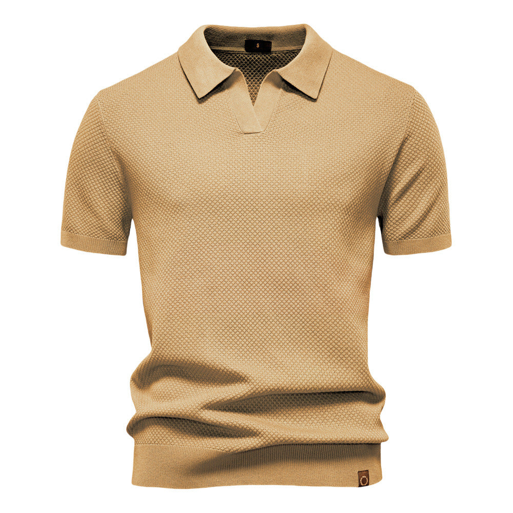 Carter | Klassisk Tekstureret Polo Shirt