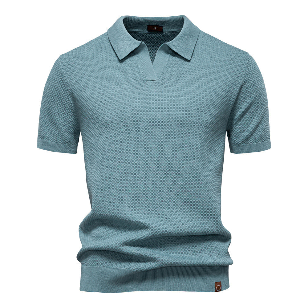 Carter | Klassisk Tekstureret Polo Shirt