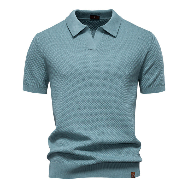 Carter | Klassisk Tekstureret Polo Shirt
