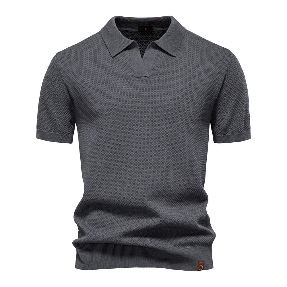 Carter | Klassisk Tekstureret Polo Shirt
