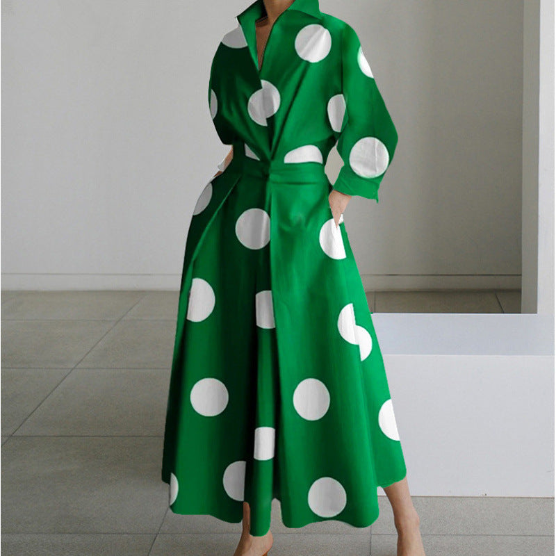 Alora | Elegant Front Wrap Krave Maxi Kjole