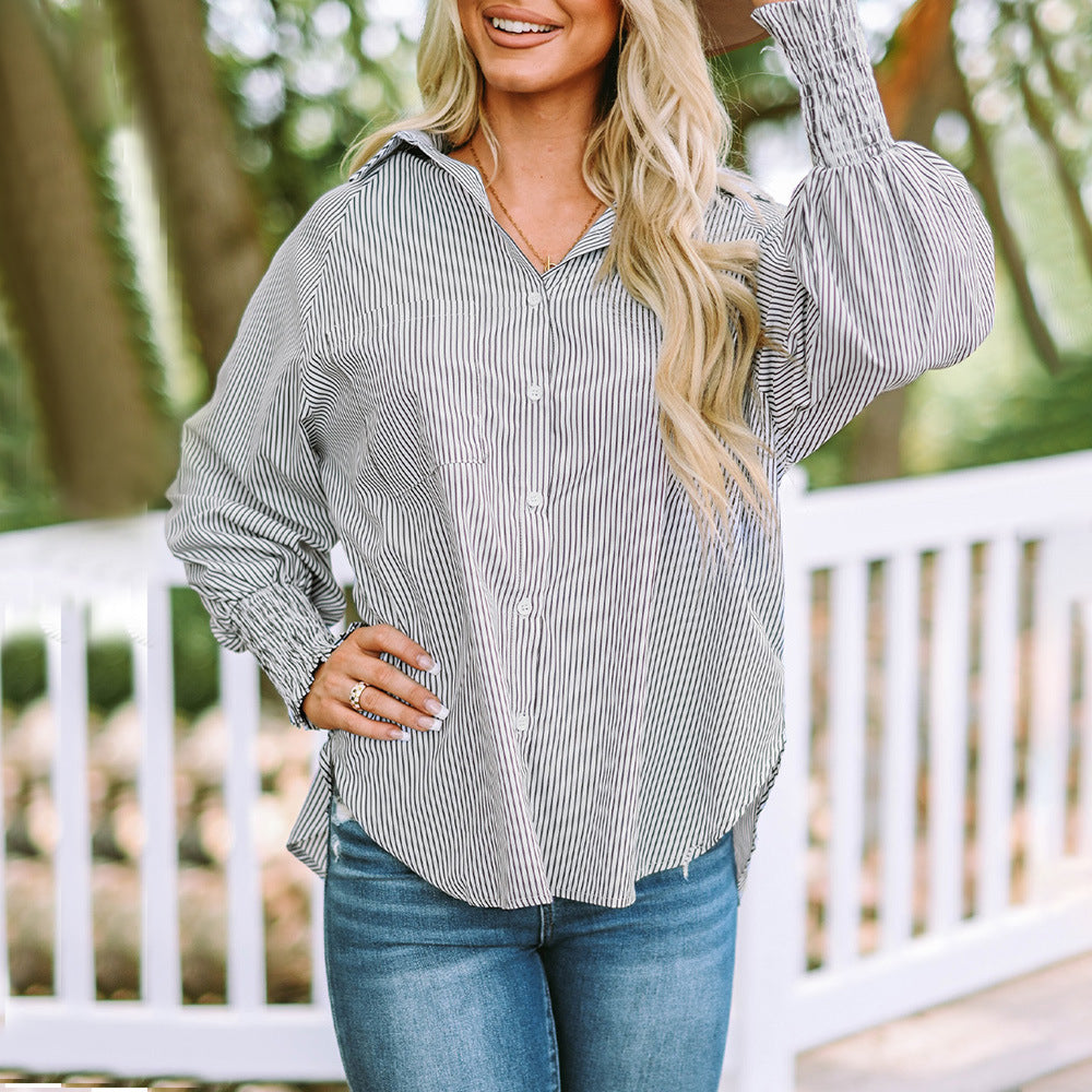 Maurie | Klassisk Stribet Relaxed-Fit Skjorte