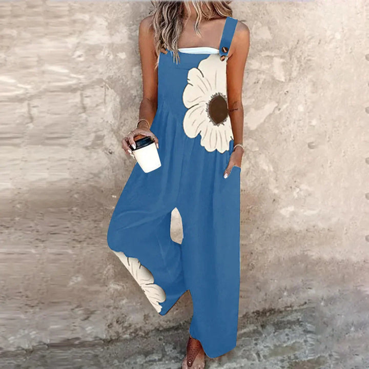 Marissa | Stilfuld Blomster Wide Leg Jumpsuit