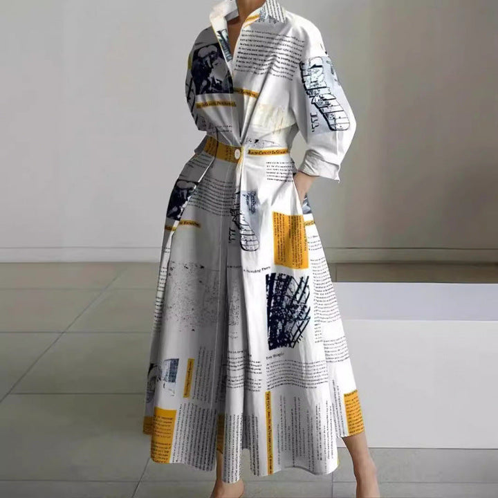 Alora | Elegant Front Wrap Krave Maxi Kjole