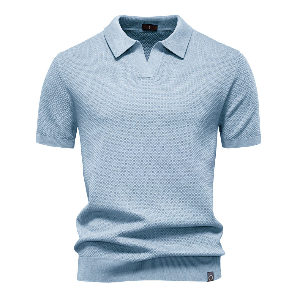 Carter | Klassisk Tekstureret Polo Shirt