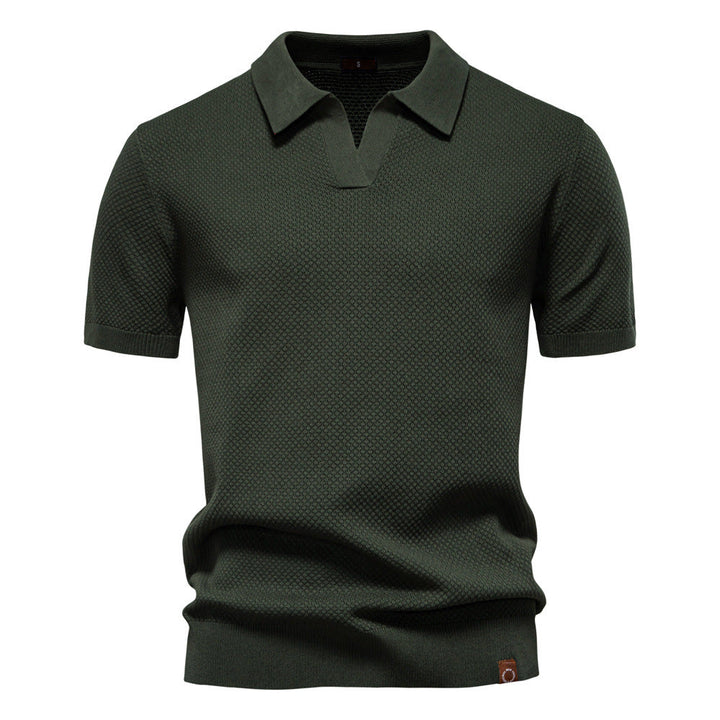 Carter | Klassisk Tekstureret Polo Shirt