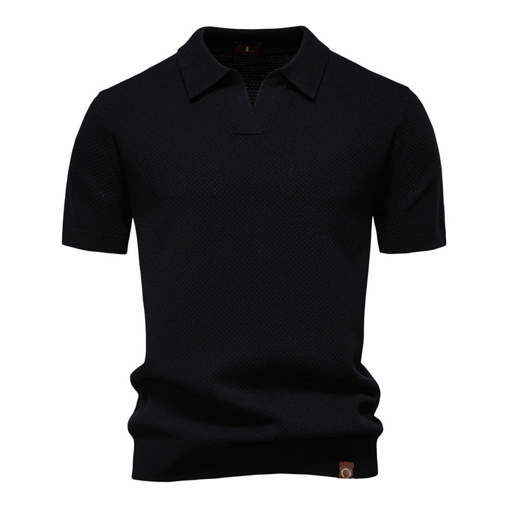 Carter | Klassisk Tekstureret Polo Shirt