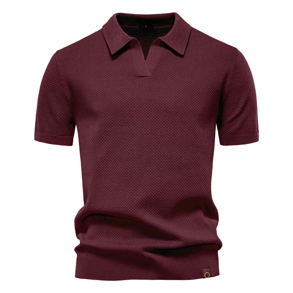 Carter | Klassisk Tekstureret Polo Shirt