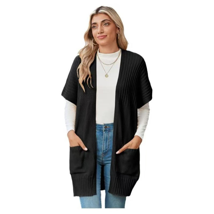 Carinna | Letvægts Åben-Front Strikket Cardigan