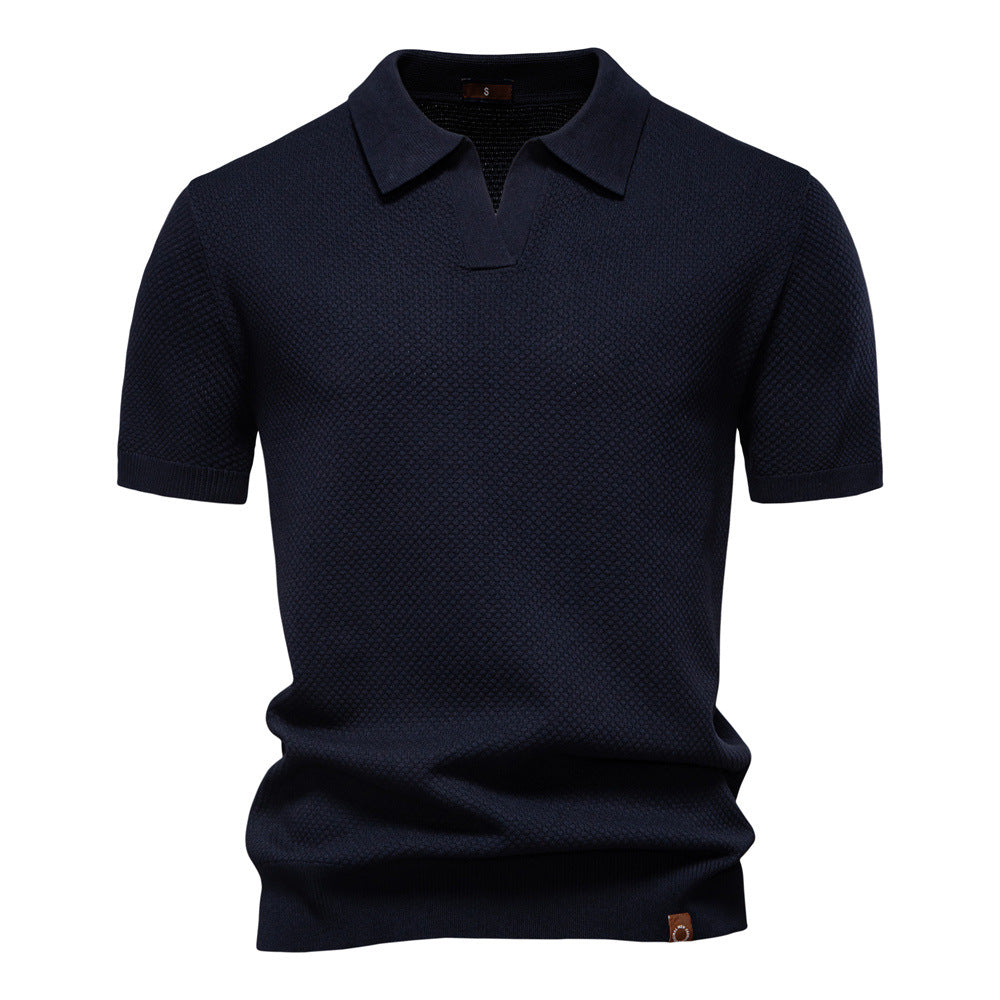 Carter | Klassisk Tekstureret Polo Shirt
