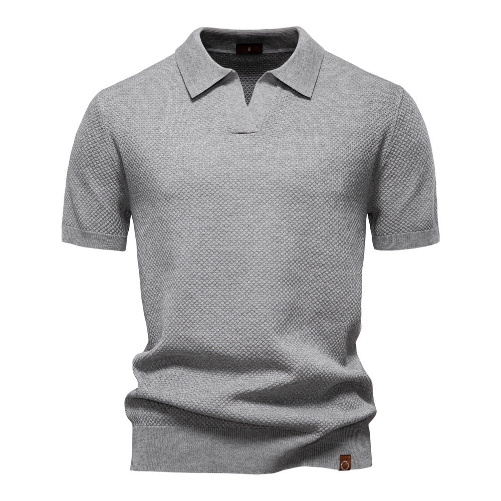 Carter | Klassisk Tekstureret Polo Shirt