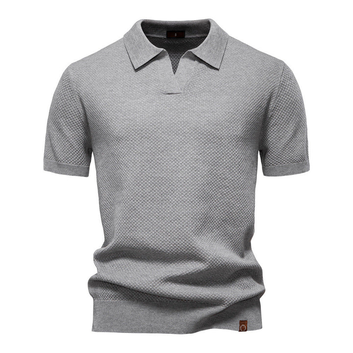 Carter | Klassisk Tekstureret Polo Shirt