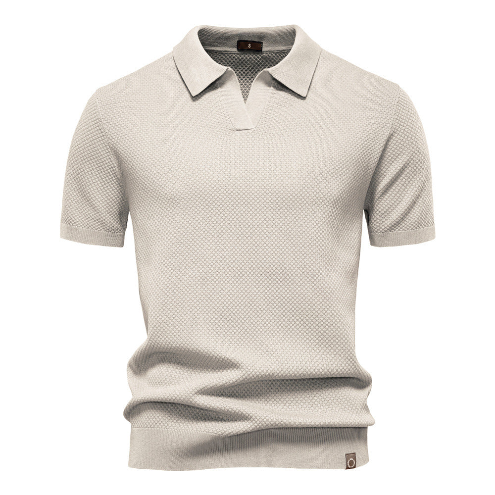 Carter | Klassisk Tekstureret Polo Shirt