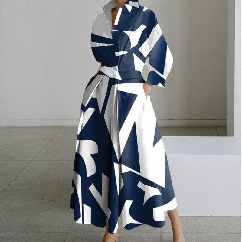 Alora | Elegant Front Wrap Krave Maxi Kjole