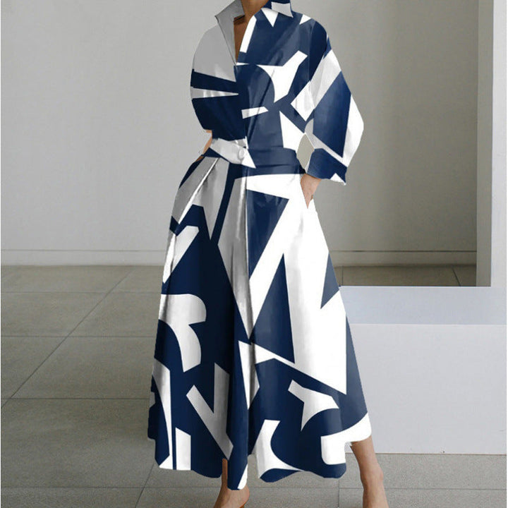 Alora | Elegant Front Wrap Krave Maxi Kjole