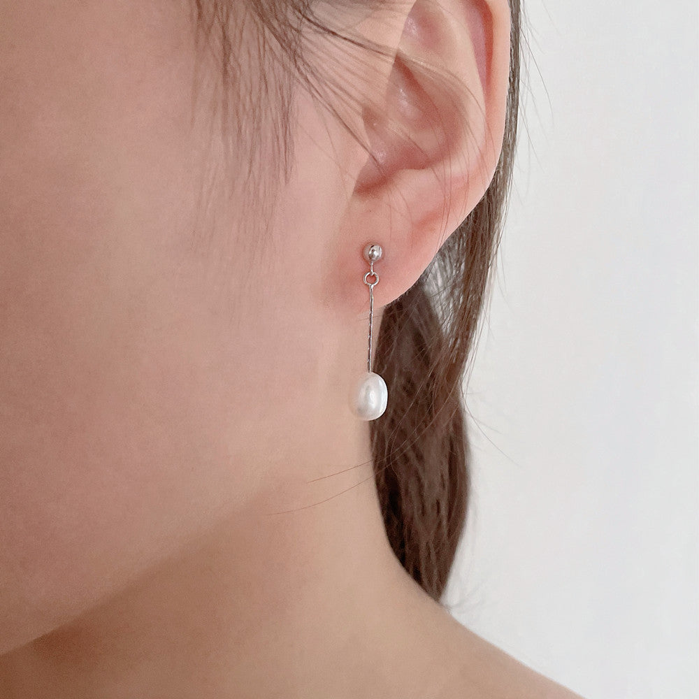 Colleen | Casual Drop Perle Øreringe