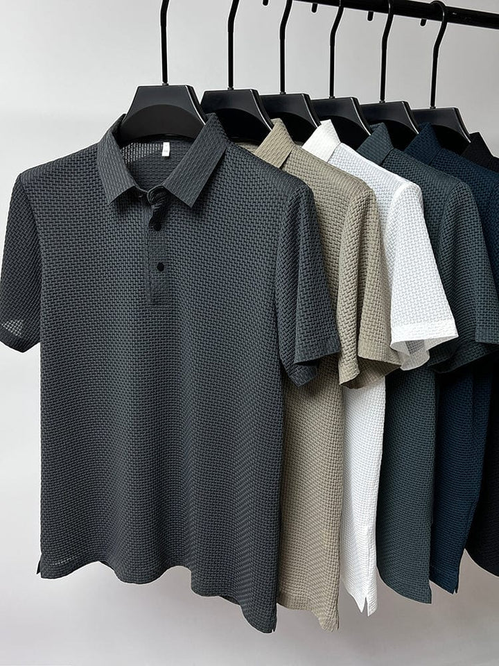 Parker | Stilfuld Button-Up Polo Shirt