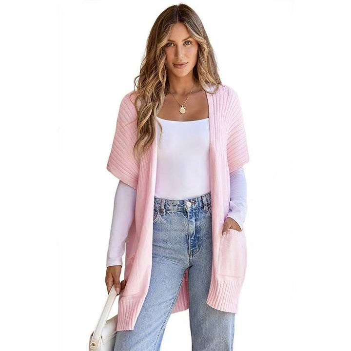 Carinna | Letvægts Åben-Front Strikket Cardigan