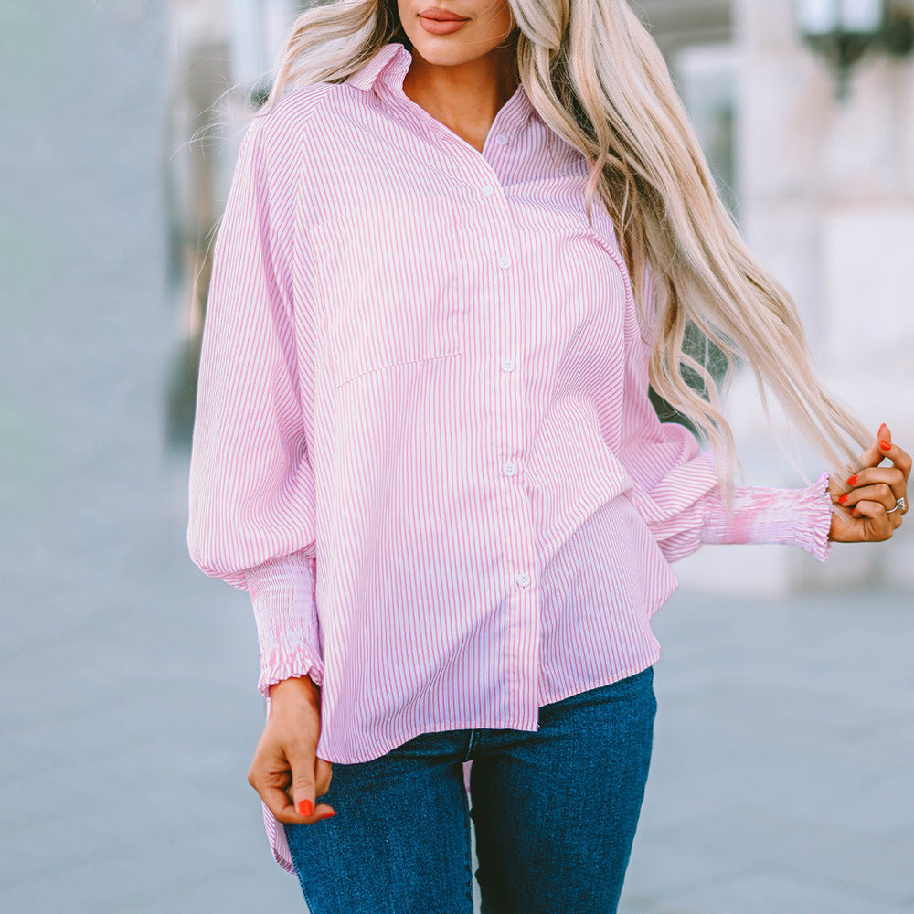 Maurie | Klassisk Stribet Relaxed-Fit Skjorte