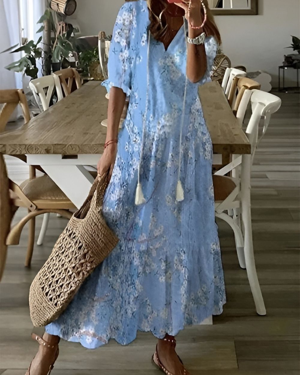 Sylvie | Bohemian Maxi Kjole