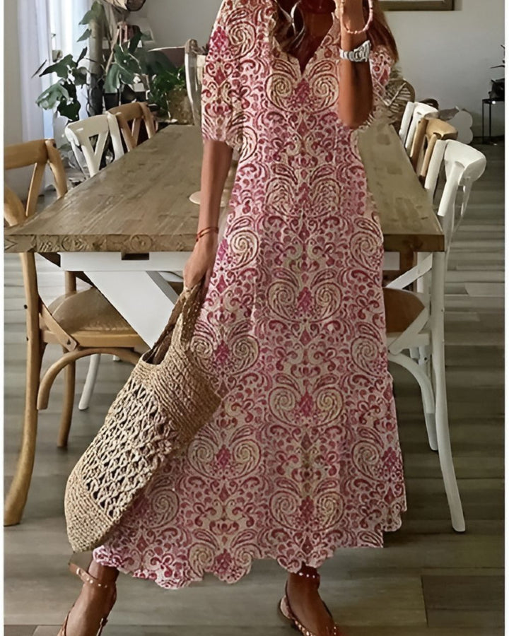 Sylvie | Bohemian Maxi Kjole