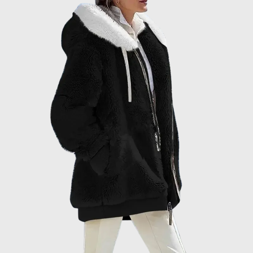 Sofia | Elegant Multifarvet Varm Pufferjakke