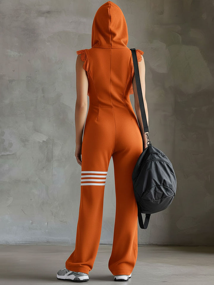 Verena | Sporty Hættetrøje Jumpsuit
