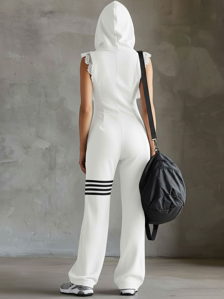 Verena | Sporty Hættetrøje Jumpsuit