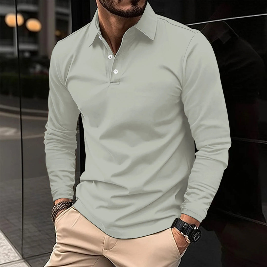 Luca | Smart Casual Langærmet Polo