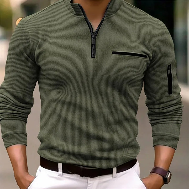 Logan | Klassisk Quarter Zip Sweater